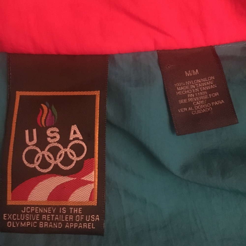 Vintage Olympic Windbreaker Jacket - Picture 3 of 3